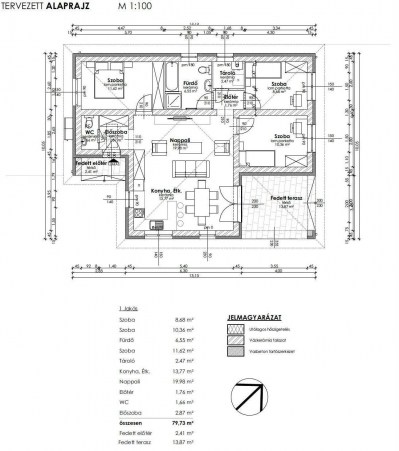 kömény önálló 80m2